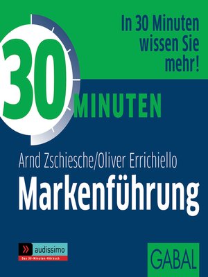 cover image of 30 Minuten Markenführung